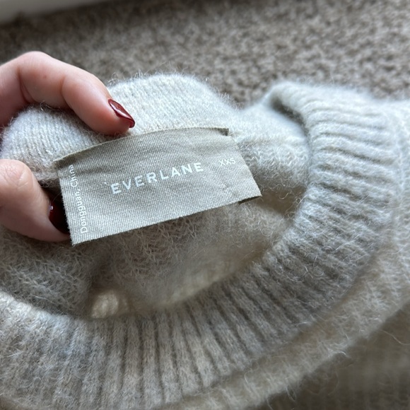 Everlane Alpaca Cocoon Crew Sweater - Picture 3 of 5